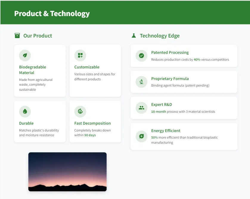 Product & Technology