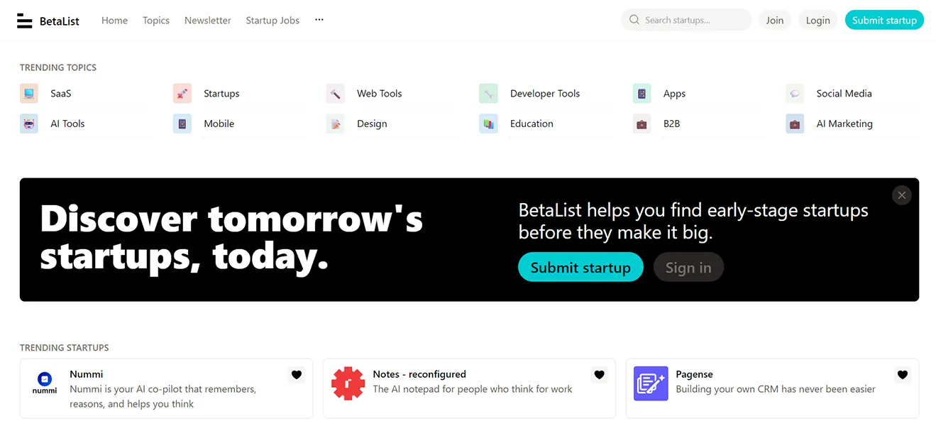 BetaList