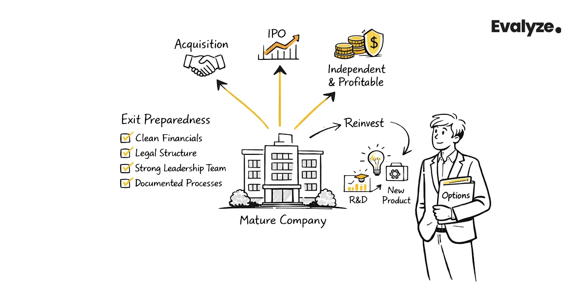 Maturity, Exit, or Renewal (Exit Stage Startup)